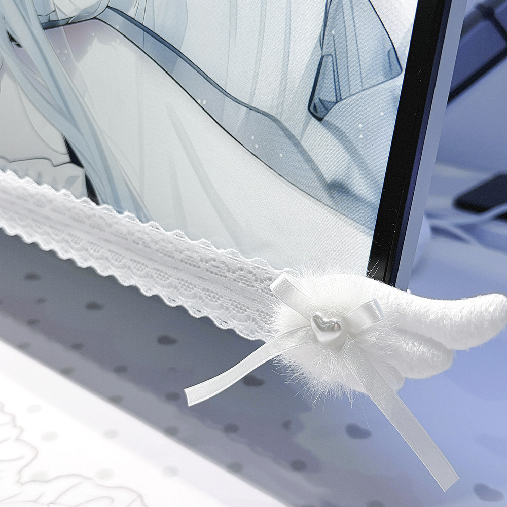 New Screen Decor White Lace Mo - Office Technologies recension och pris