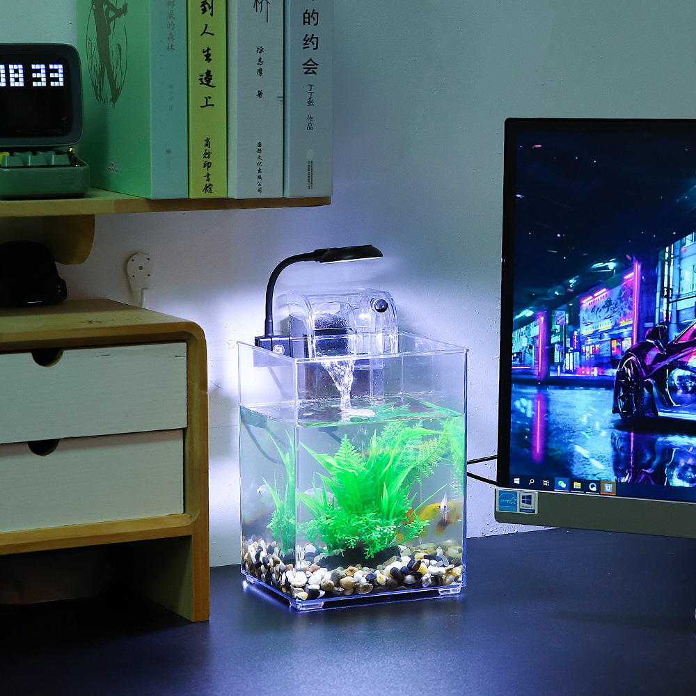 USB Desktop Fish Tank Set-Easy - Office Technician recension och pris